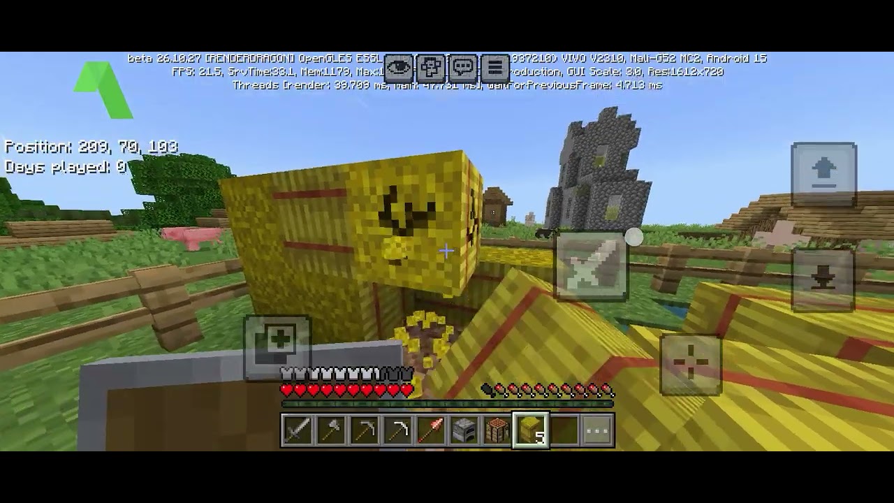 I play Survival but does not use creative 