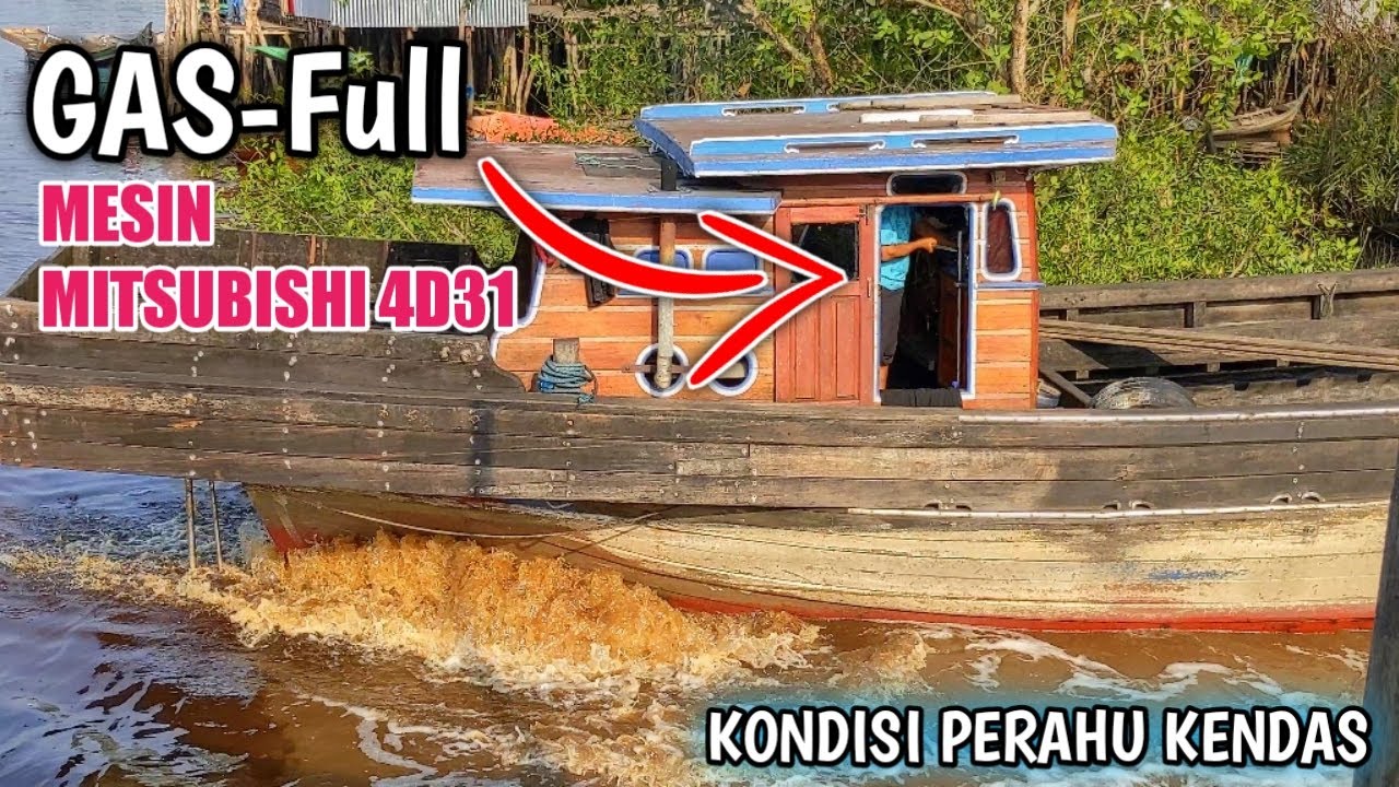MESIN MITSUBISHI 4D31 TERIAK TINGGI 🔴 FAKTOR KANDAS DI PANTAI