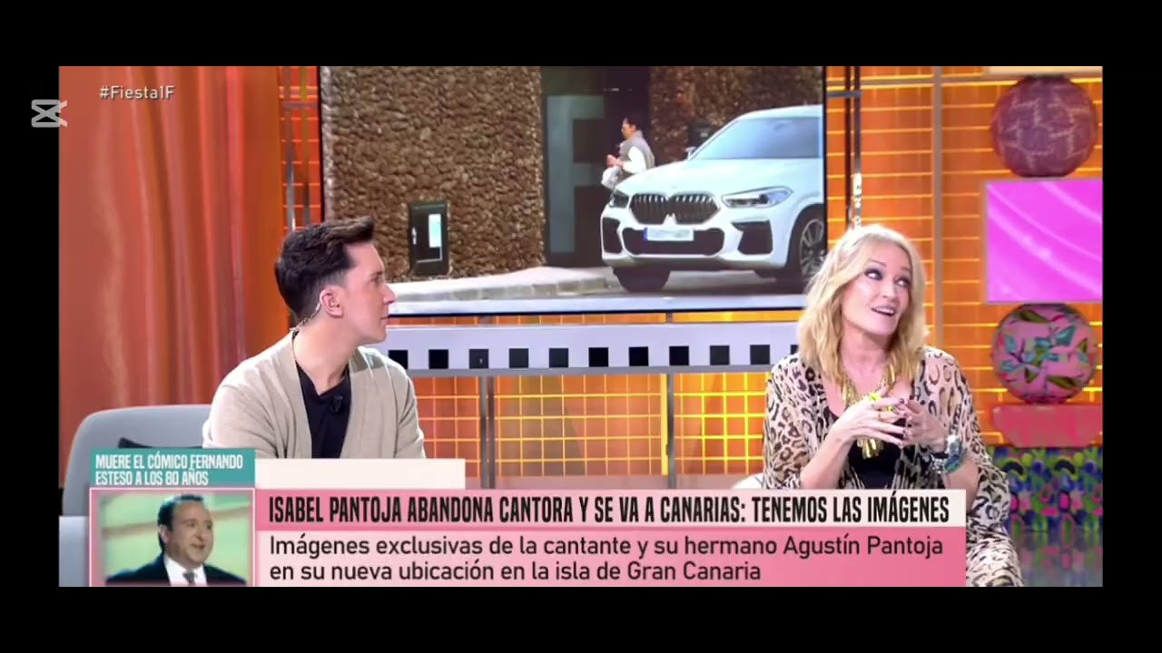 LAS PRIMERAS IMÁGENES DE ISABEL PANTOJA EN CANARIAS