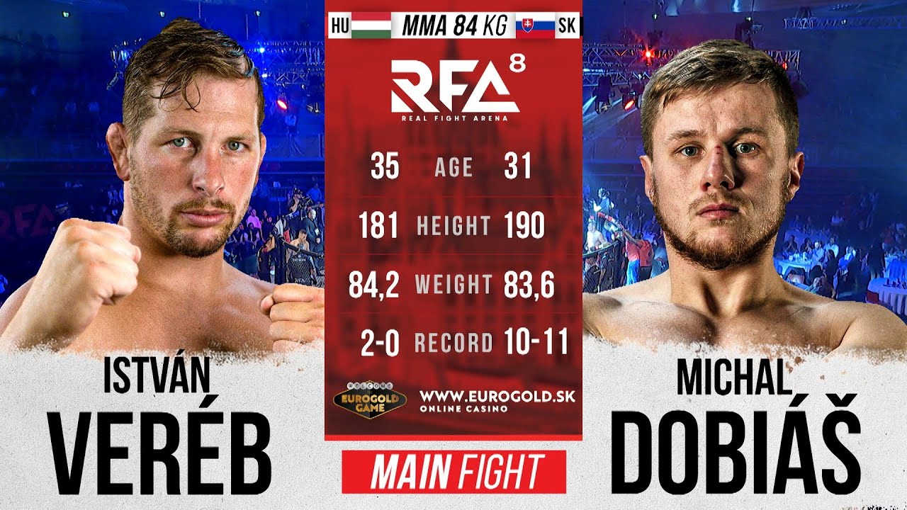 István Veréb VS Michal Dobiáš | RFA 8 | Budapešť | 4. 2. 2023