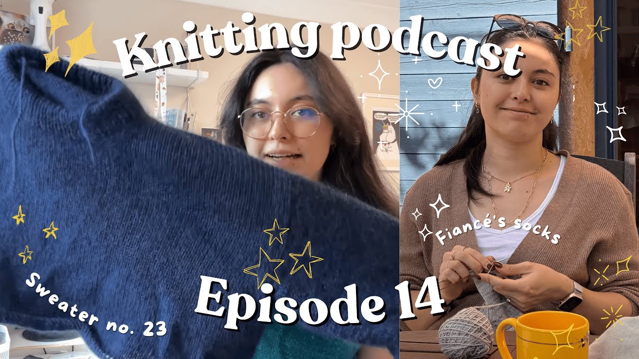 Many socks, Sweater no. 23 progress and new projects | Juliette's knitting podcast 14 🧶