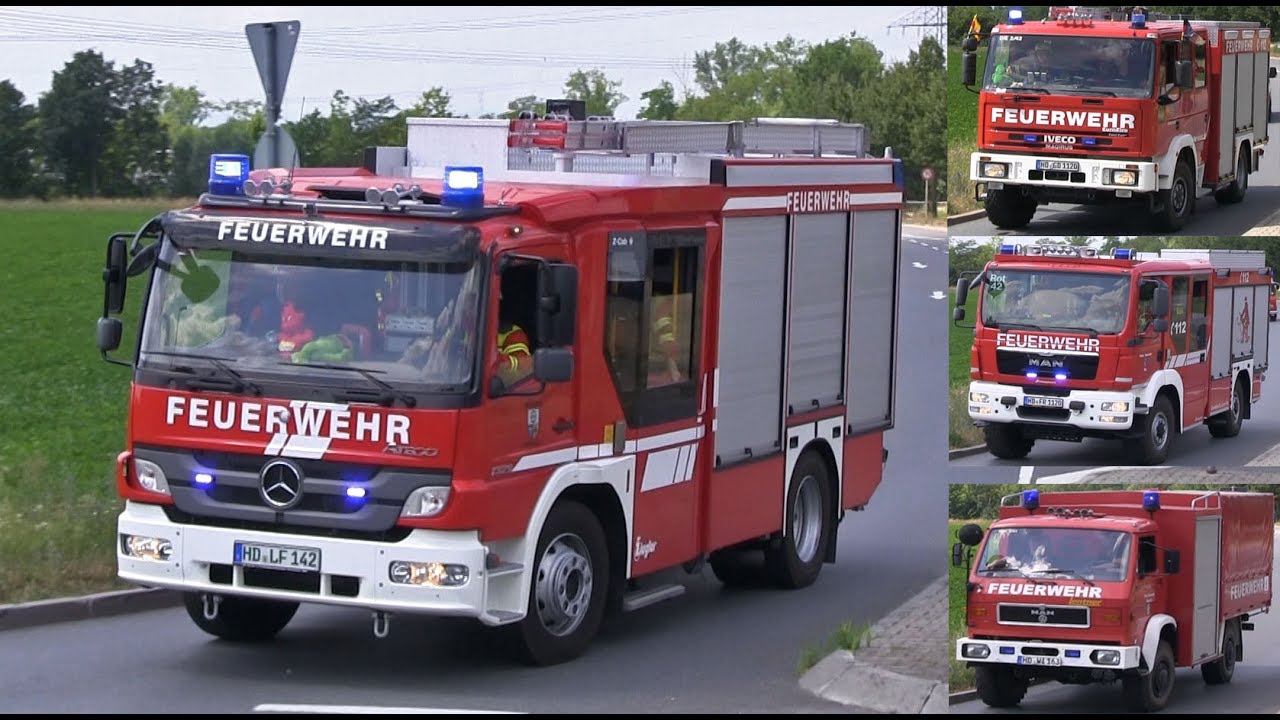[Feuer auf Firmengelände] Großübung der Jugendfeuerwehren in Wiesloch