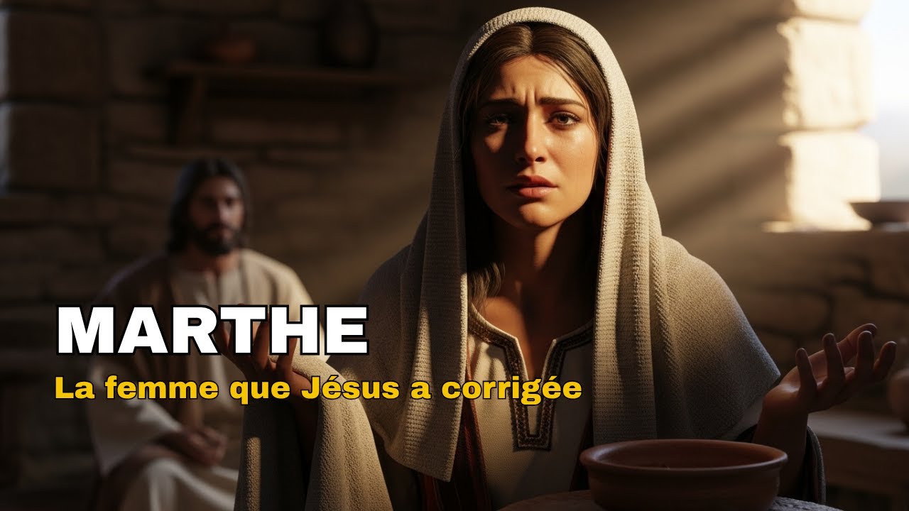 MARTHE : La Vérité Derrière la Femme Que Jésus a Corrigée | Histoire Biblique