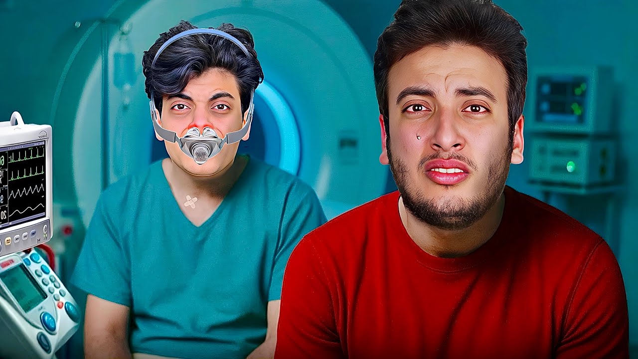 الحسين جاله سرطان !!😰 رد فعل الحسن صدمني 💔( مؤثر)😭