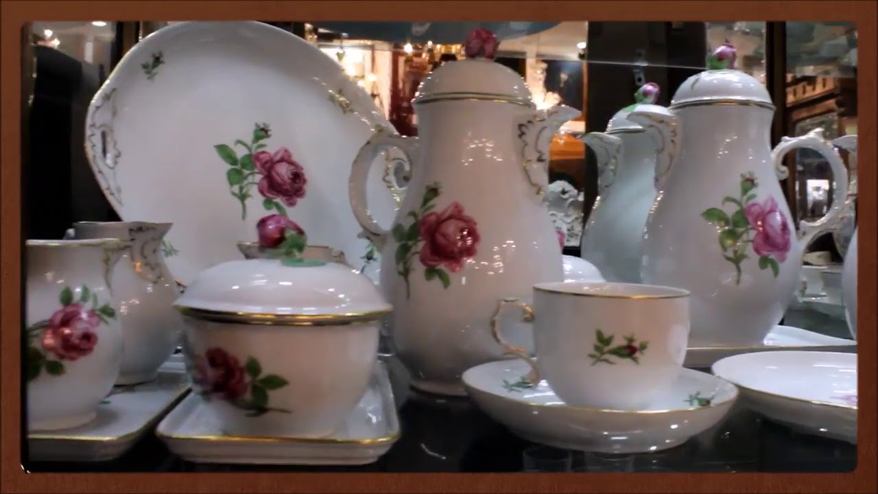 Presentamos los m&aacute;s hermosos juegos de porcelana europea