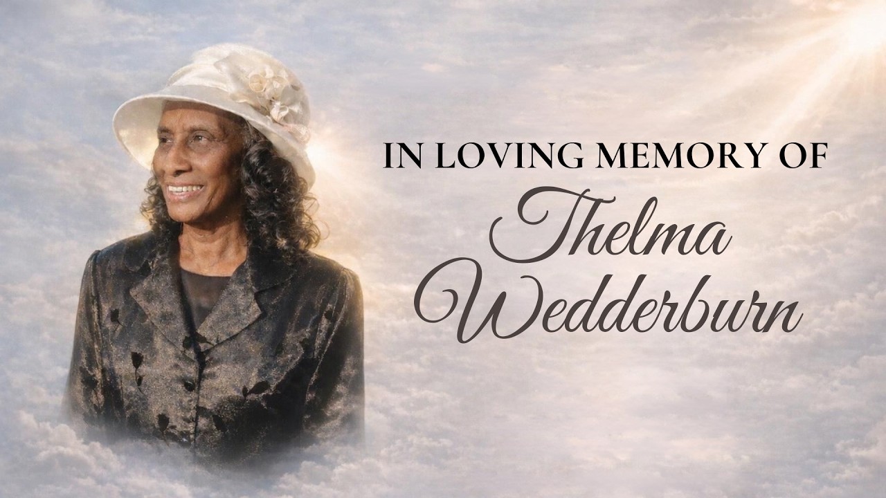 Celebration of Life | Thelma Wedderburn