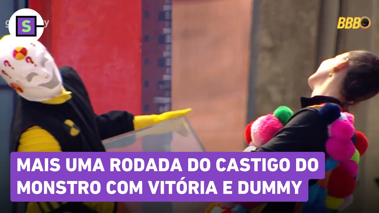 Caso de AMOR e ÓDIO de Vitória e Dummy no CASTIGO DO MONSTRO