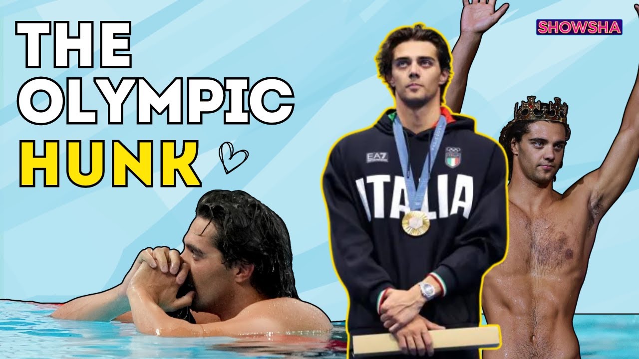 Olympic Gold Medalist Swimmer Thomas Ceccon Goes Viral & It's NOT Because Of His Athleticism