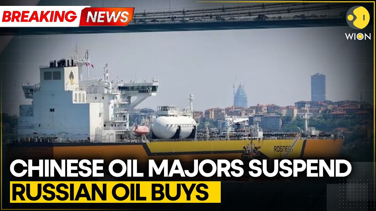 BREAKING: China Imports 1.4 Million Barrels Of Russian Oil Per Day | WION