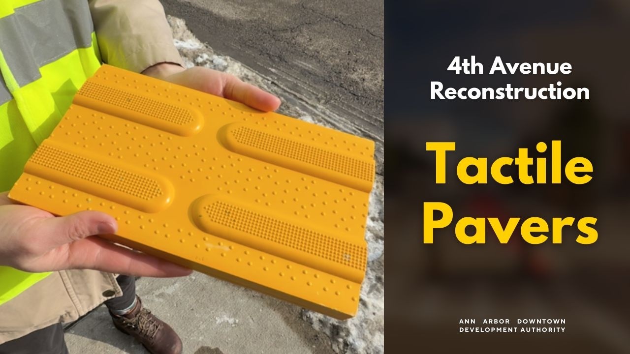 Tactile Pavers - 4th Ave Reconstruction