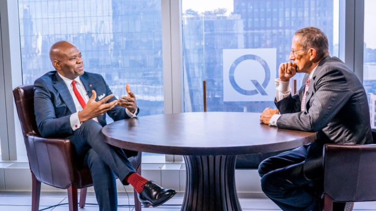 EXCLUSIVE: Tony Elumelu Speaks with Richard Quest on 'Quest Means Business'.