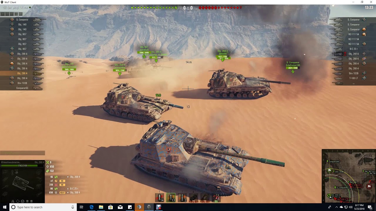 World Of Tanks- UQ wins against Wonka- Arms Race Campaign 2018