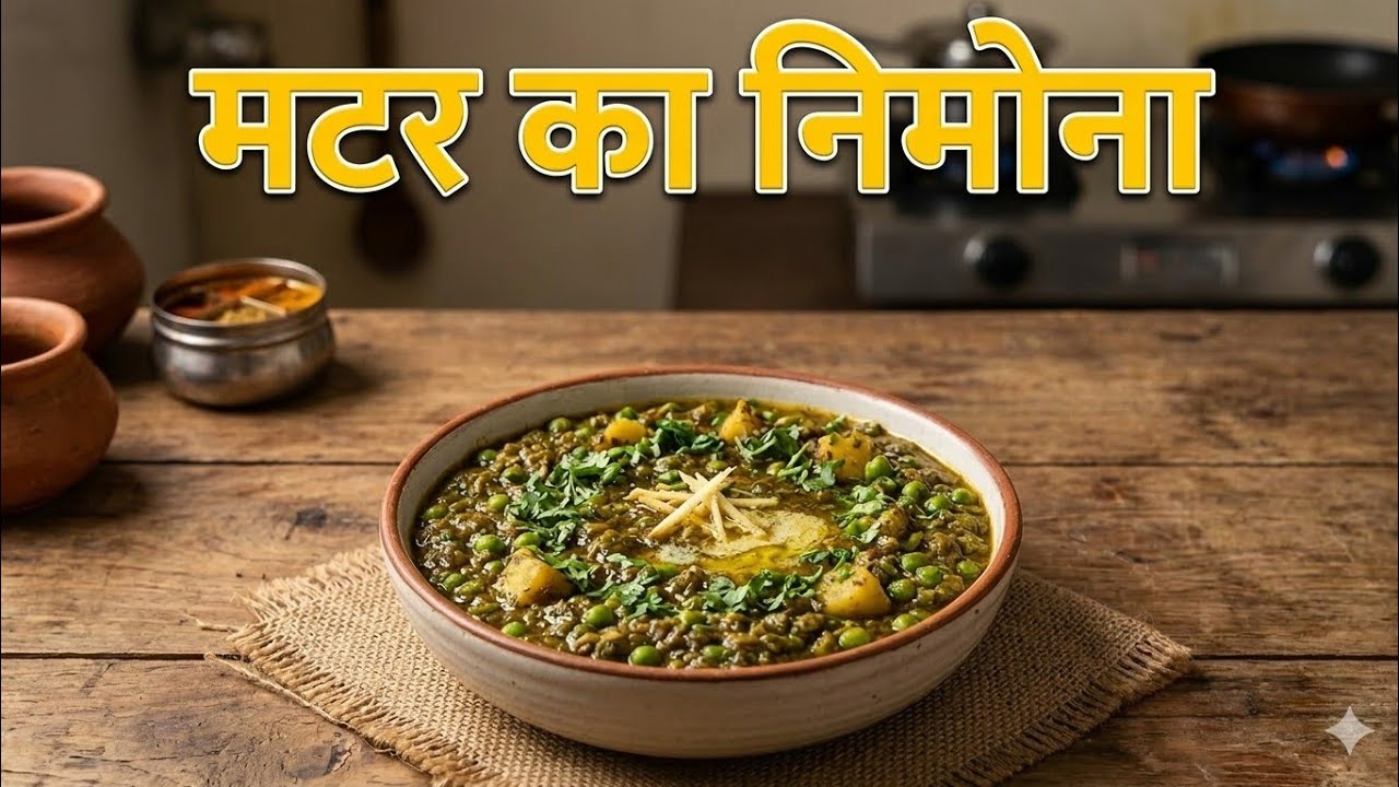 UP/Bihar Style Matar Ka Nimona Recipe # ताज़ी हरी मटर का निमोना कैसे बनाएं#recipe #cooking #swaad 