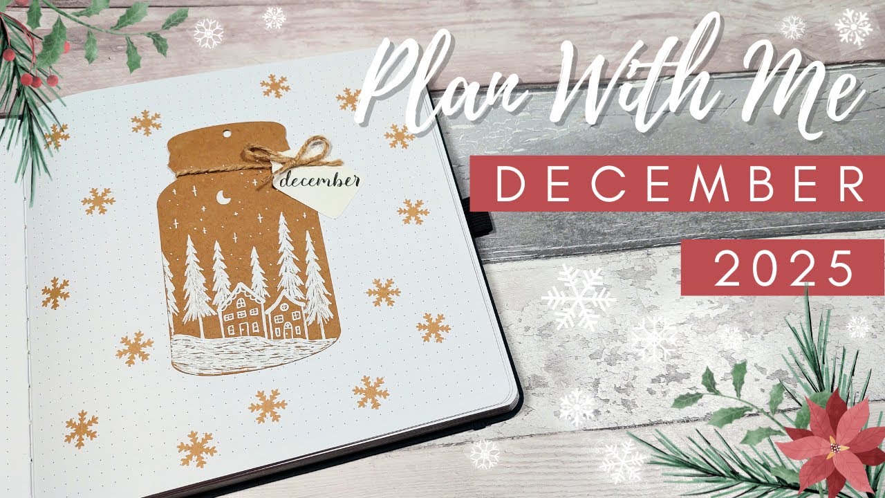 December 2025 Bullet Journal | Plan With Me