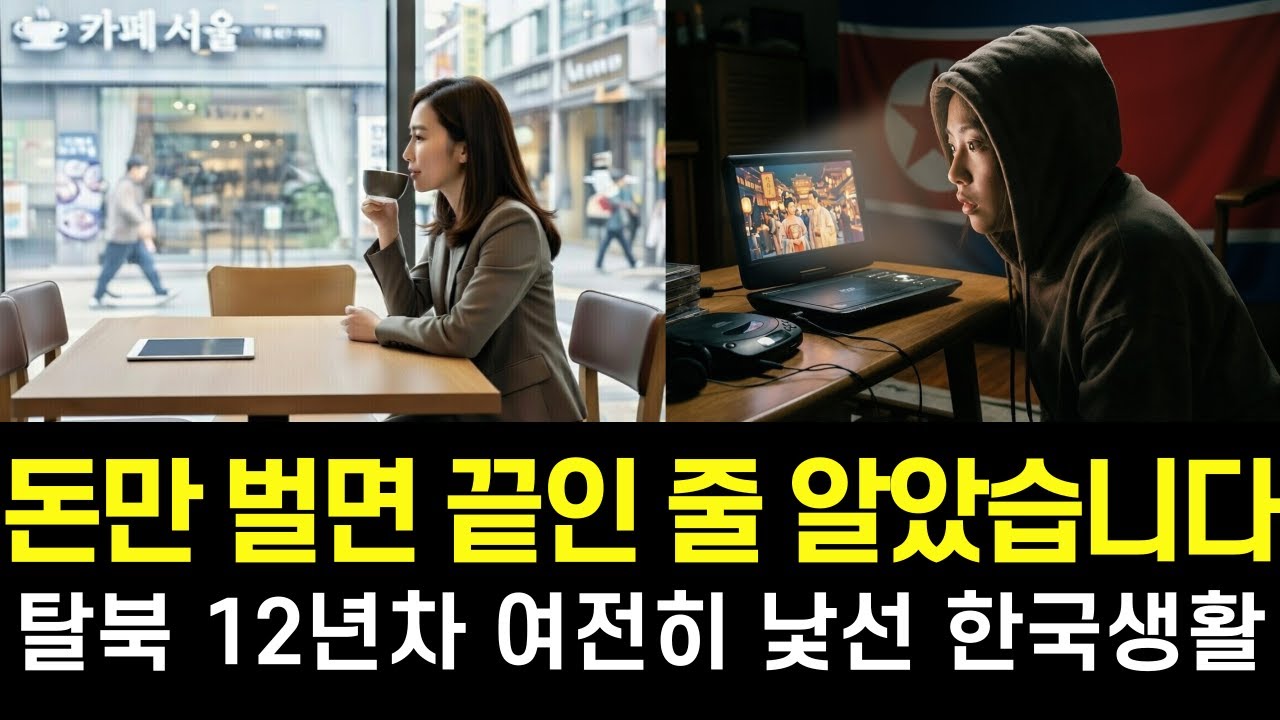 돈만 벌면 끝인 줄 알았습니다...탈북 12년차 여전히 낯선 한국생활
