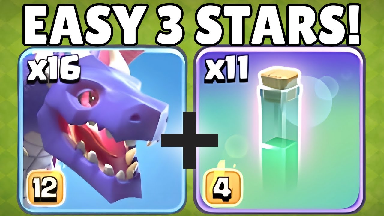 Mass DRAGONS + Mass INVIS = EASY 3 Stars!