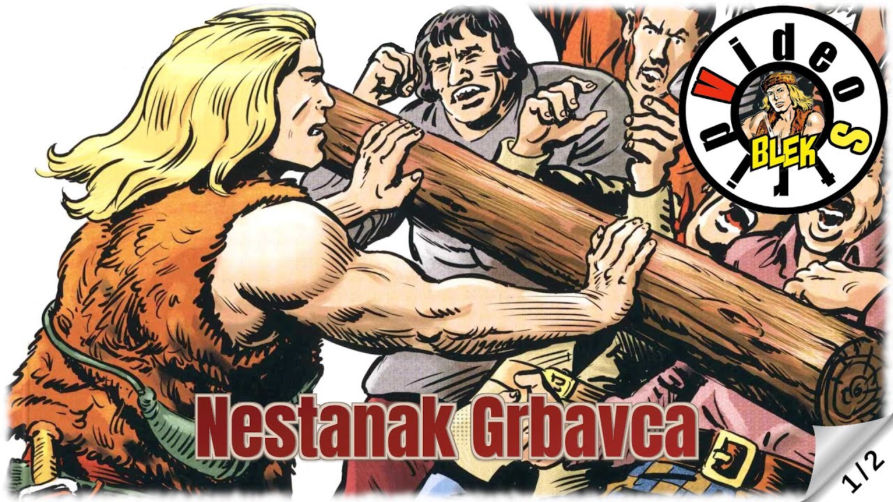 Veliki Blek - Nestanak Grbavca - Strip u boji - (1/2)