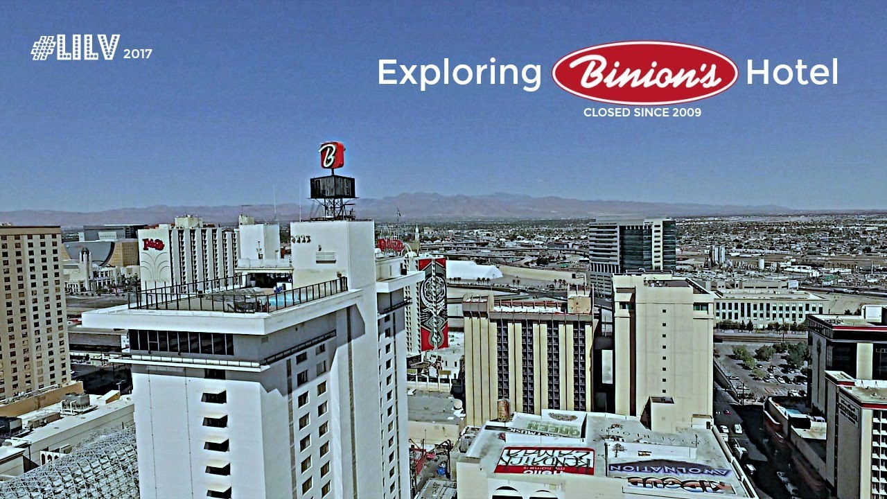 Inside Binions Hotel Tower...SEALED OFF since 2009!
