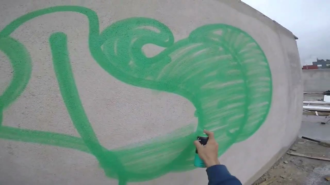 Vandal Throw Ups In Curitiba 1