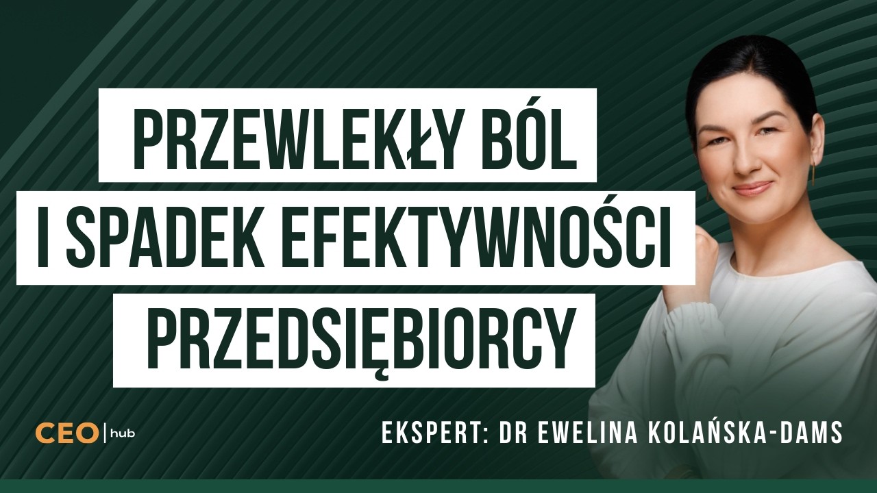 Kiedy ból oznacza, że coś jest naprawdę nie tak? | dr n. med. i o zdr. Ewelina Kolańska-Dams