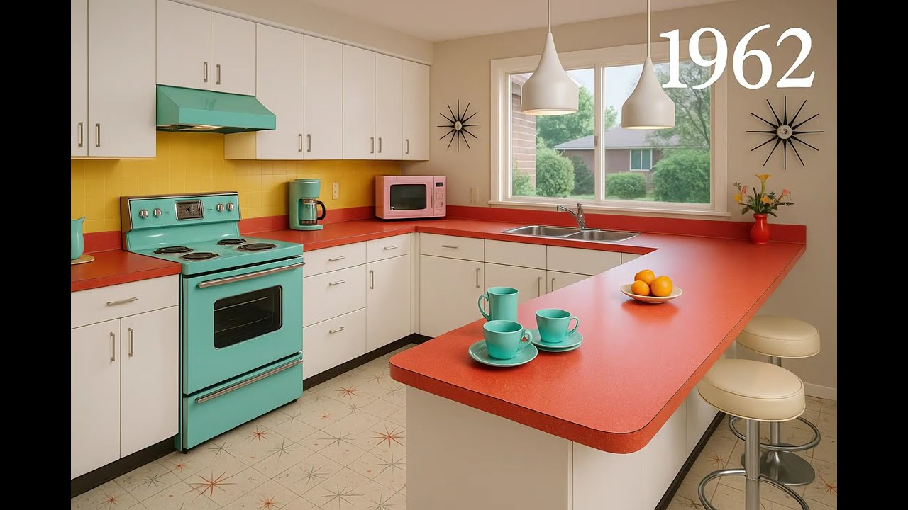 The Evolution of Kitchens 1600 - 2100 illustrated by AI (4k video)