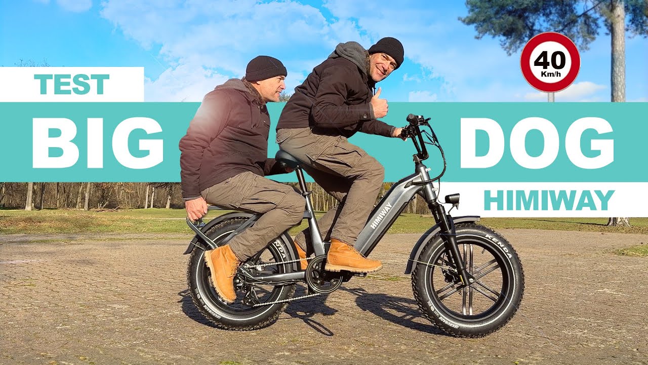 80 km en FAT BIKE ⚡ HIMIWAY BIG DOG, test et review du vélo électrique