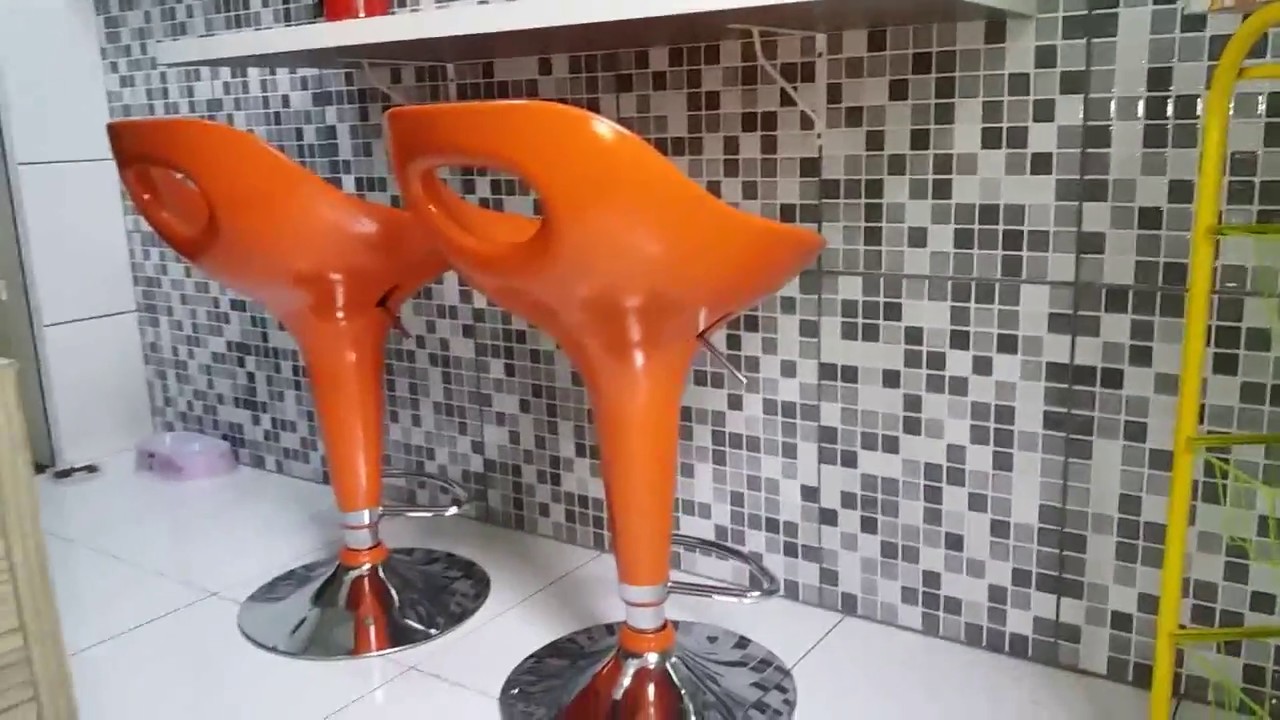 COMO PINTAR BANQUETAS PLÁSTICAS (COZINHA)