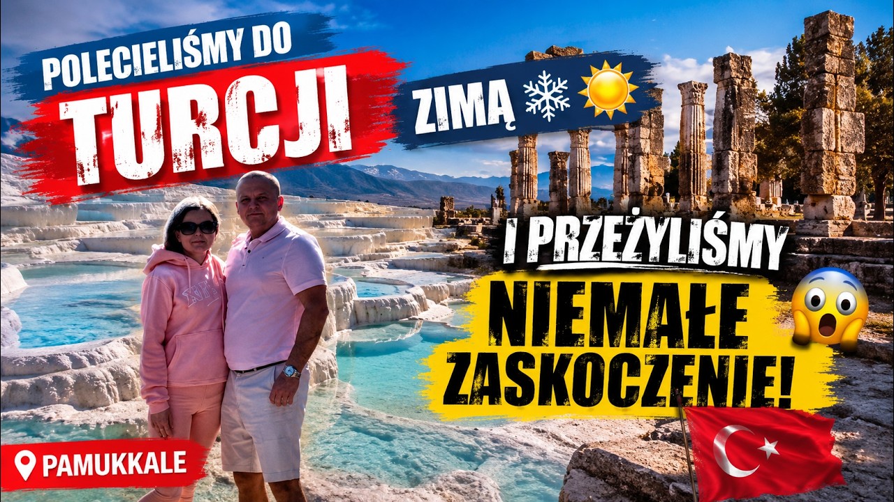 Turcja zimą 2024 ❄️🌞 – kolejne wakacje i totalne zaskoczenie! 😎🍹