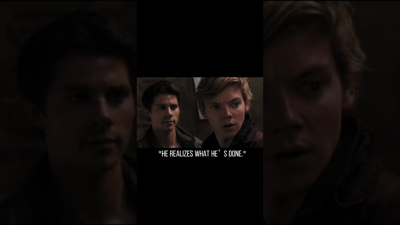 #POV: “I Would Do The Same.”#YN #TheMazeRunner #TheScorchTrials #TheDeathCure #Newt