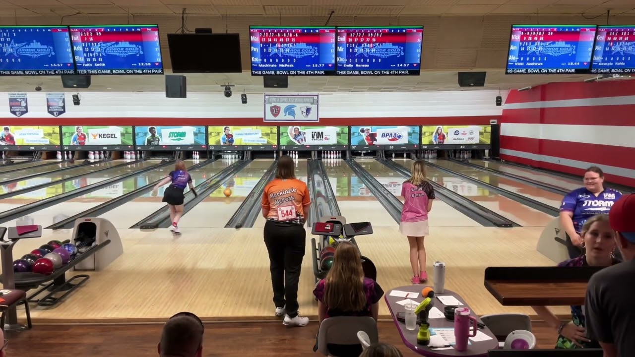 4k Junior Gold 2024, Squad 20 U18 Girls, Merri-Bowl Lanes Livonia, MI July 15, 2024