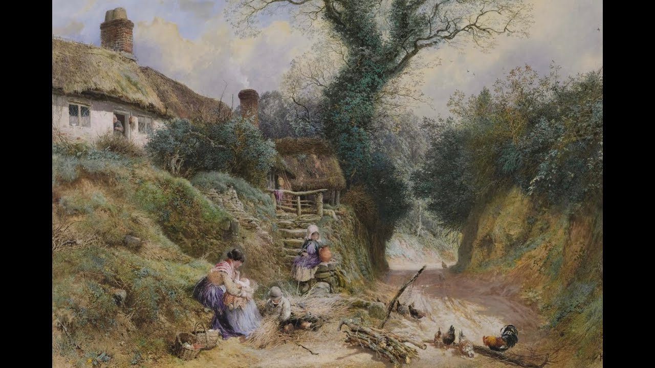 Myles Birket Foster (1825-1899) ✽ English painter  ✽ Sir Edward Elgar - Sérénade Lyrique