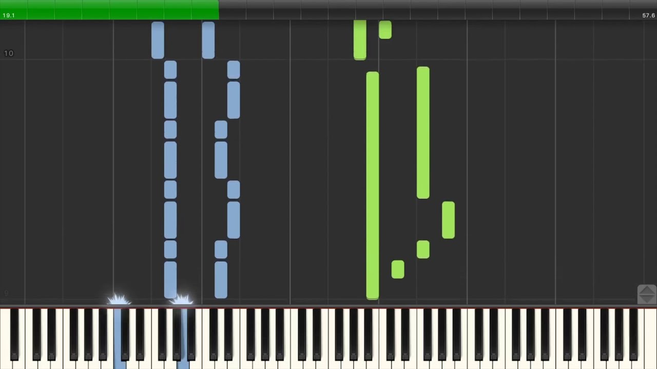 Ninth Blues (Synthesia) by Tim Richards, MIDI Download