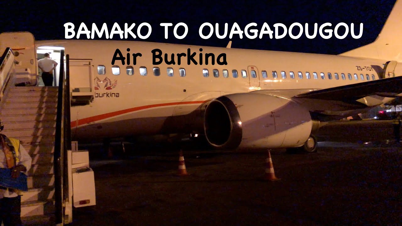 TRIP REPORT | AIR BURKINA - ECONOMY | BAMAKO TO OUAGADOUGOU | BOEING B735 |  DEPARTURE LOUNGE