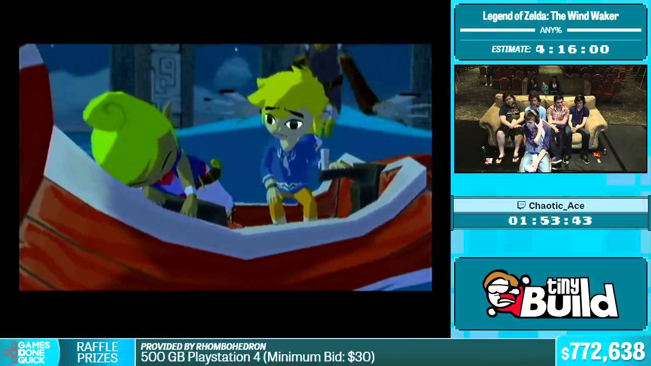 Legend of Zelda: The Wind Waker by Chaotic_Ace in 4:10:21 - Summer Games Done Quick 2015 - Part 145