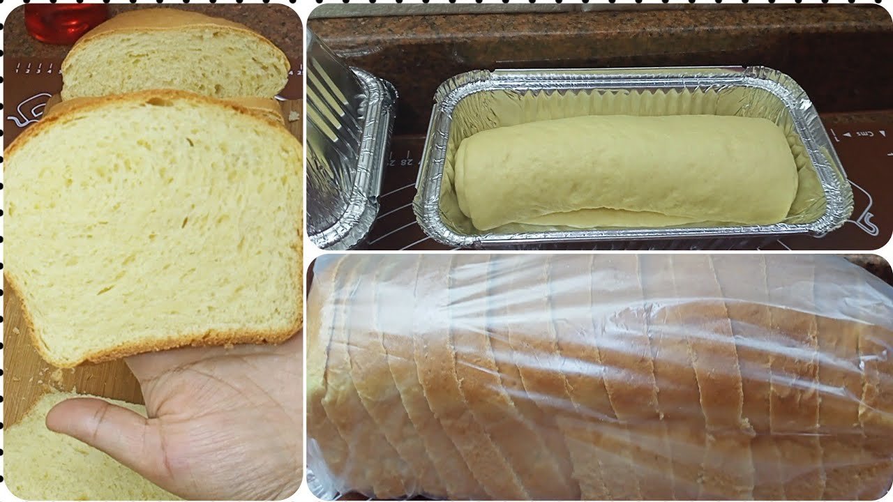 طريقة عمل التوست الأبيض بدون قالب في البيت بكل سهولة وازاي يطلع زي الجاهز