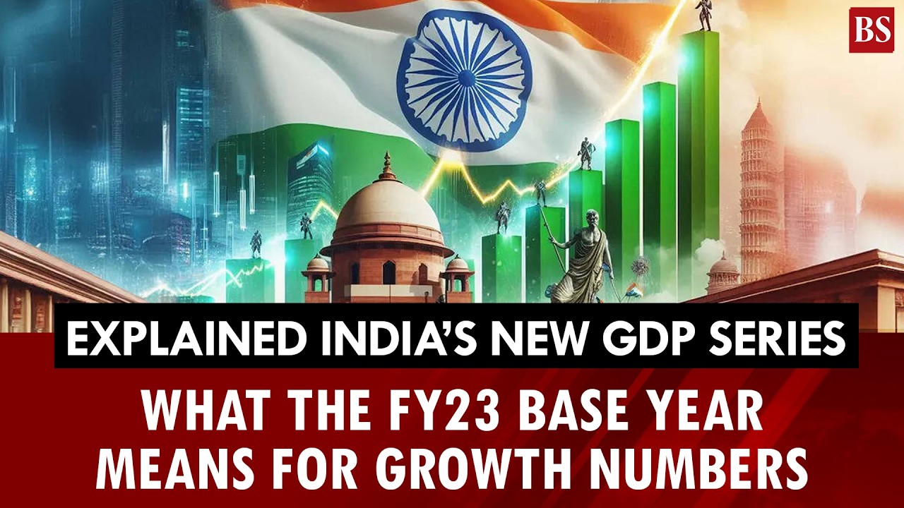 Explained: How India&rsquo;s new GDP series will alter growth estimation | GDP growth numbers | Economy