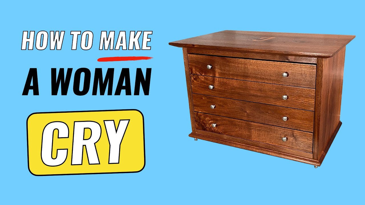 Building a REALLY Fancy Heirloom Jewelry Box #woodworkingprojectsideas #smallwoodworkingprojects