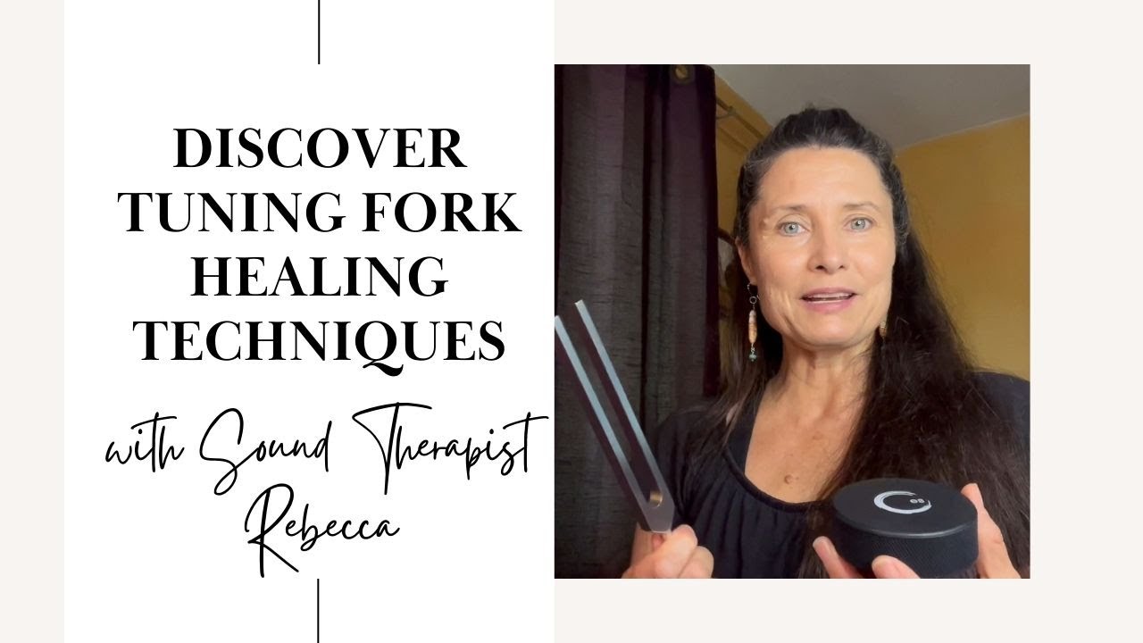 Discover tuning fork healing techniques with sound therapist Rebecca | Using the Resonance set