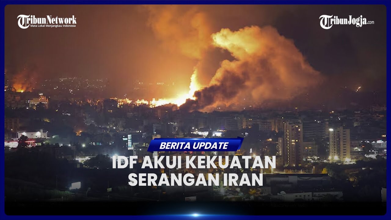 MILITER ISRAEL AKUI KEKUATAN RUDAL IRAN HANCUR LEBURKAN TEL AVIV