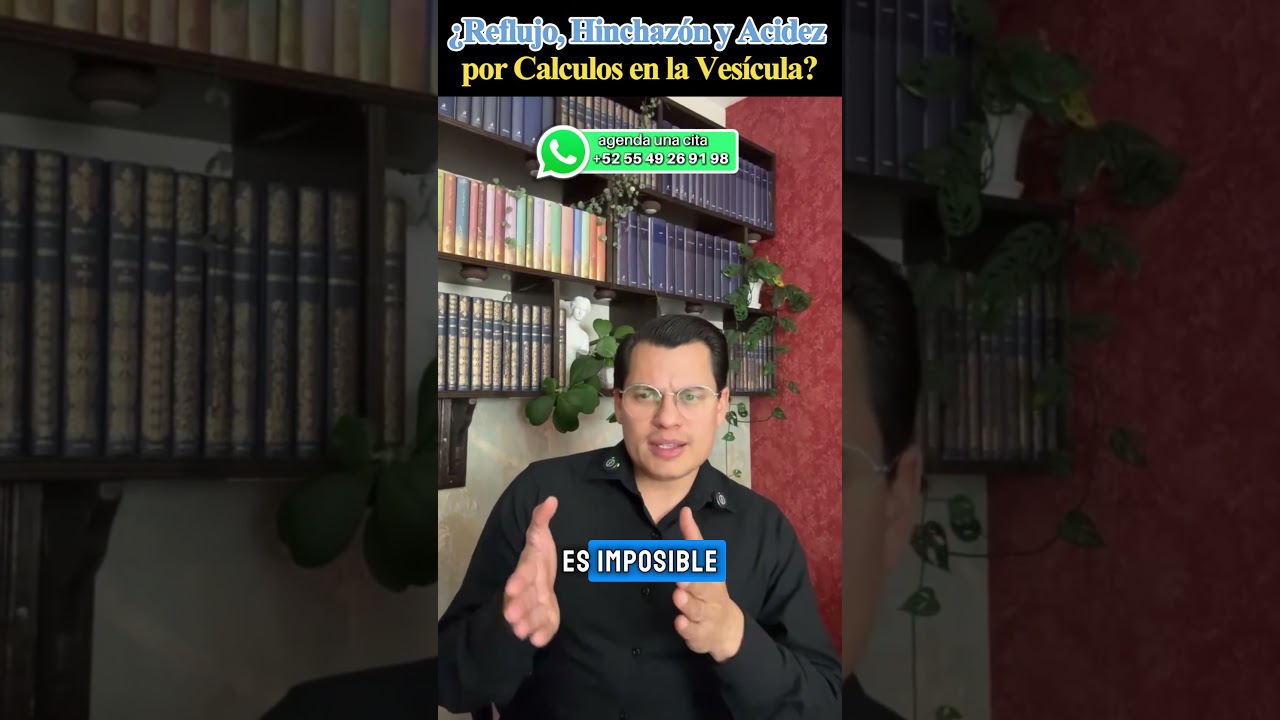 👉 Cálculos en la Vesícula: ¿Causan Reflujo, Acidez e Hinchazón? 🔥