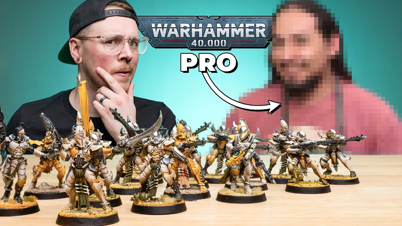 Youtube's Fastest Painter Helps me Finish my Army!