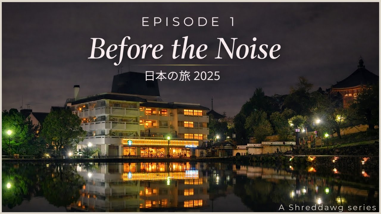 Путешествие в Японию в 2025 году – Эпизод 1 | Before the Noise