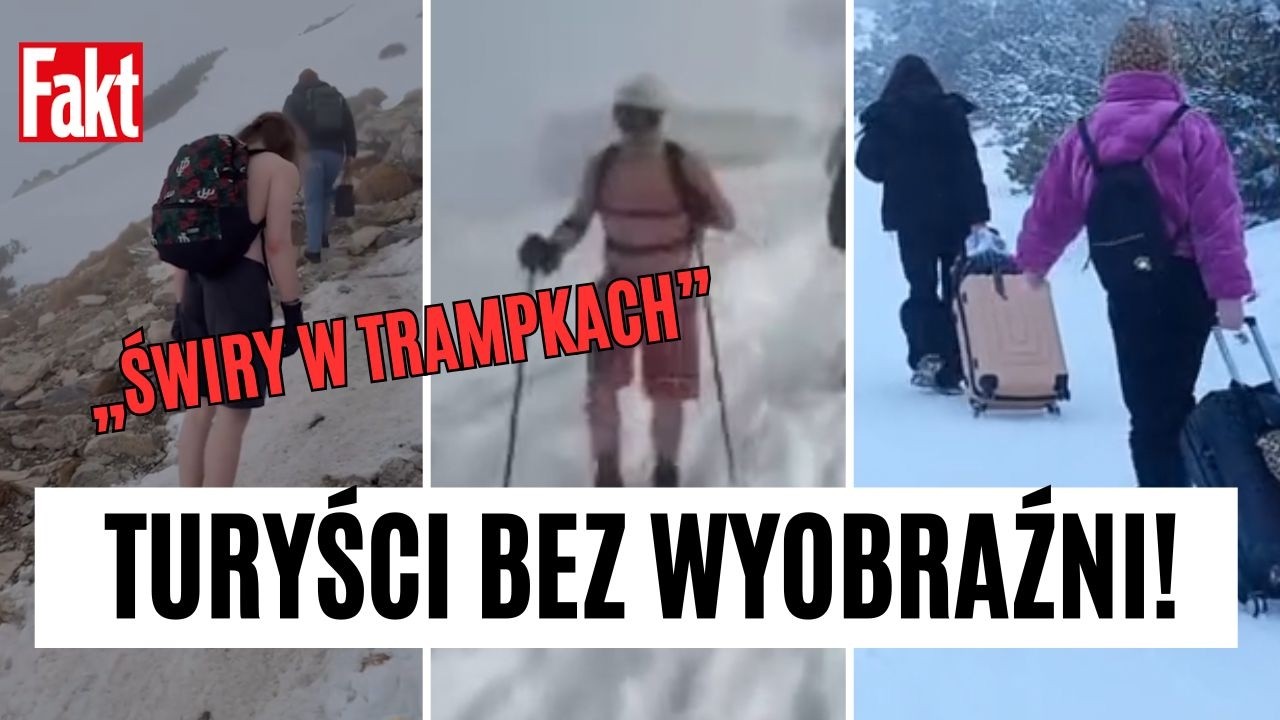 BEZMYŚLNI turyści narażają własne życie! Te nagrania z górskich szlaków PRZERAŻAJĄ... | FAKT