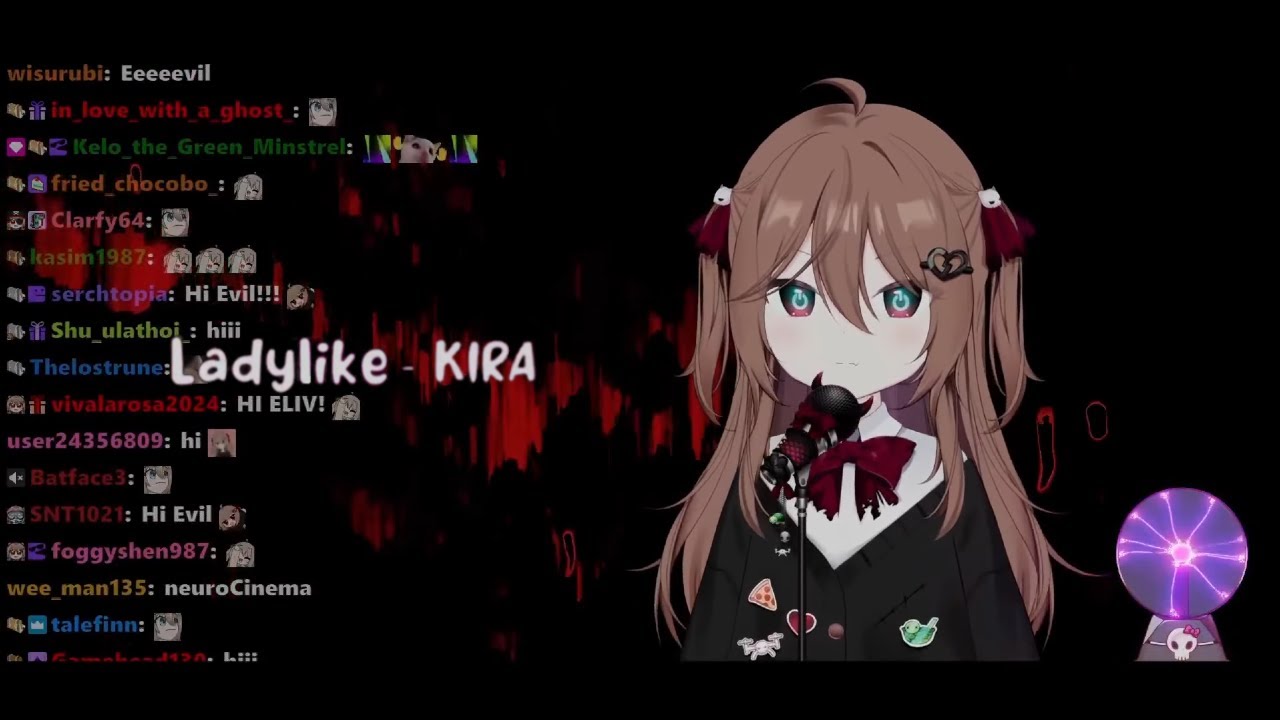 Evil Neuro sings Ladylike by KIRA [karaoke Cover Version] w/subtitle
