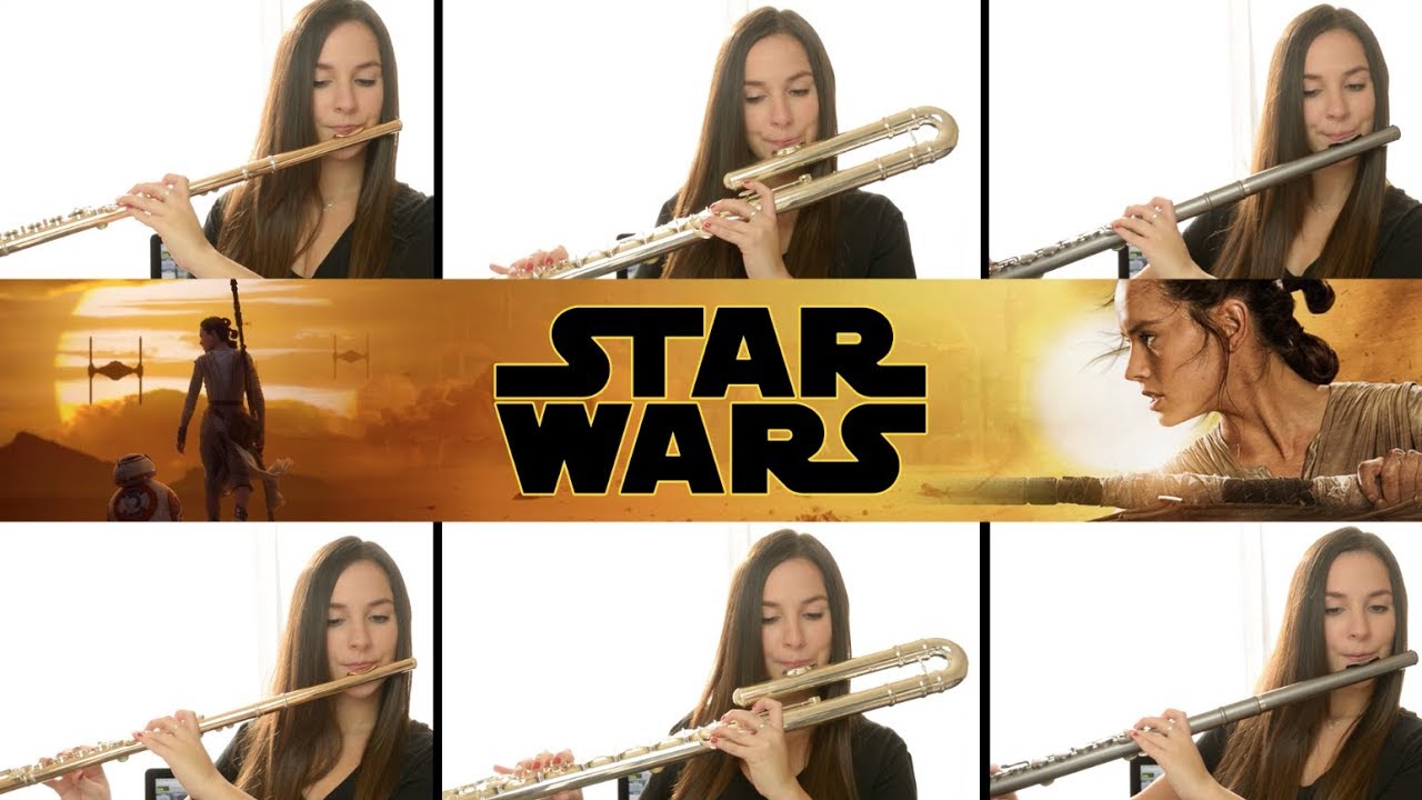 Star Wars: Rey's Theme Flute Cover | With Sheet Music!