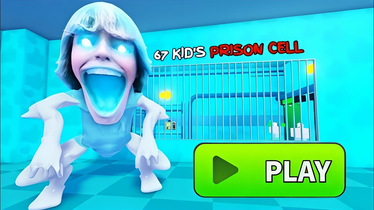 67 KID PRISON RUN OBBY! 