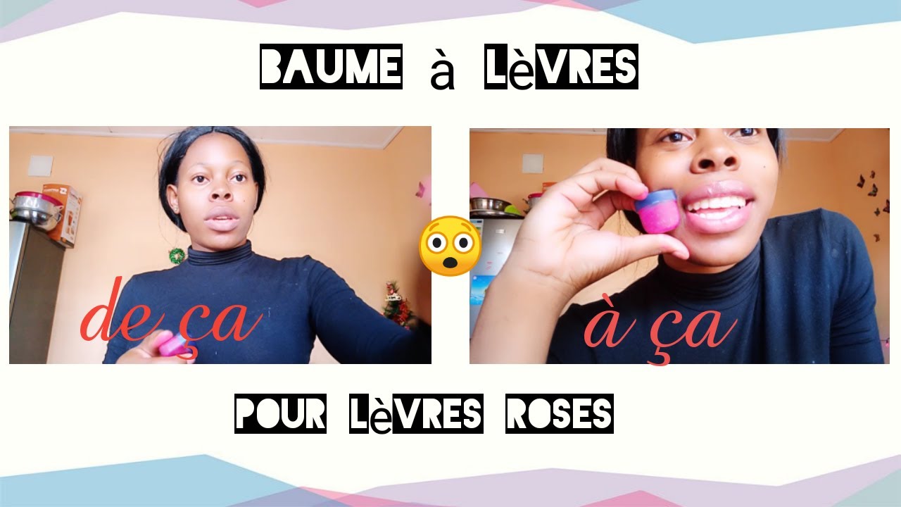 fait ce baume pour avoir des lèvres roses 👌