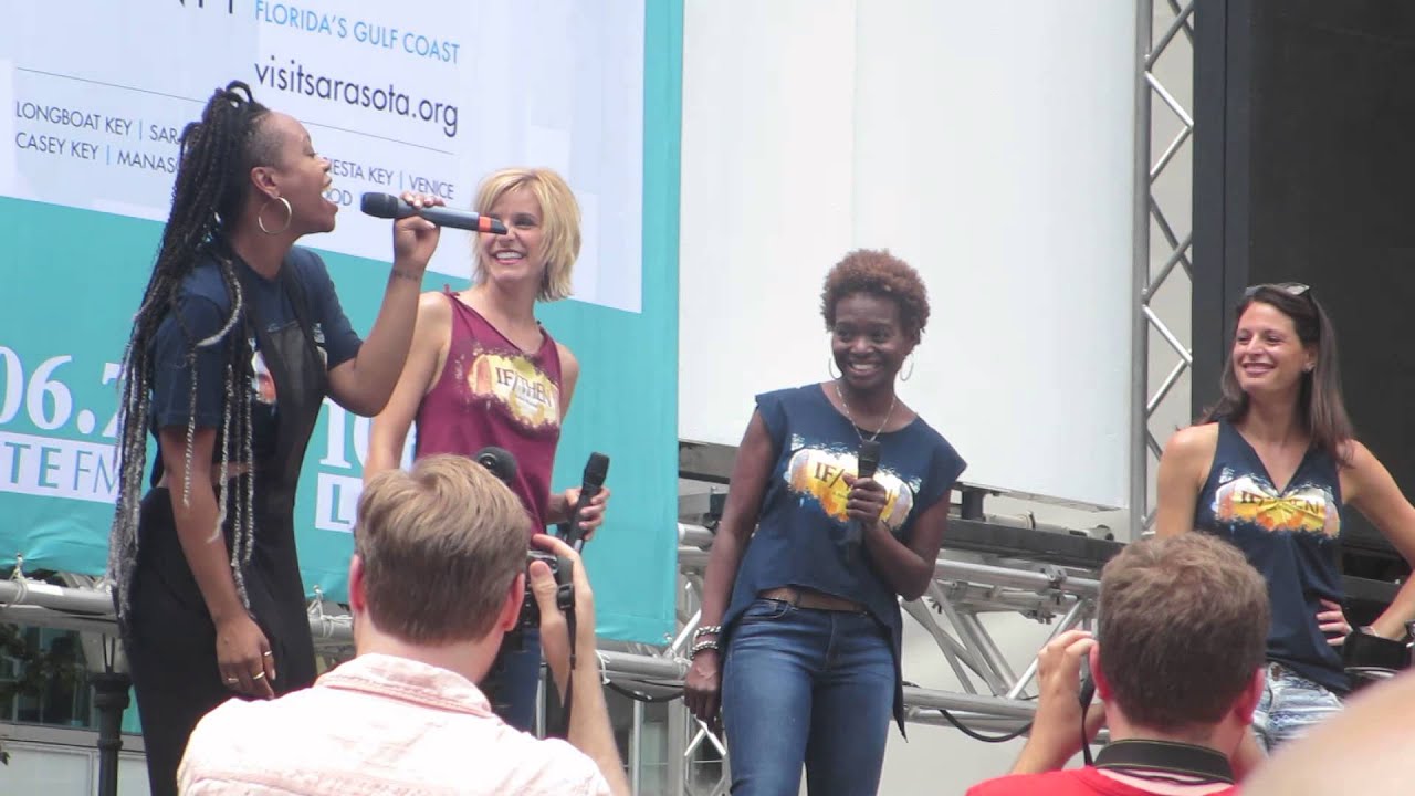07.10.14 No More Wasted Time with If/Then Tamika Lawrence LaChanze Jenn Colella Jackie Burns