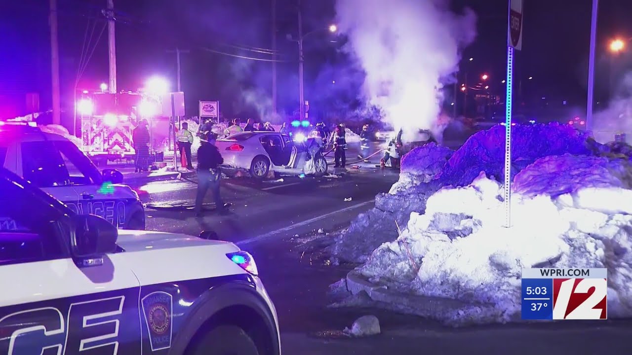 Cranston homicide suspect charged after deadly crash in Swansea