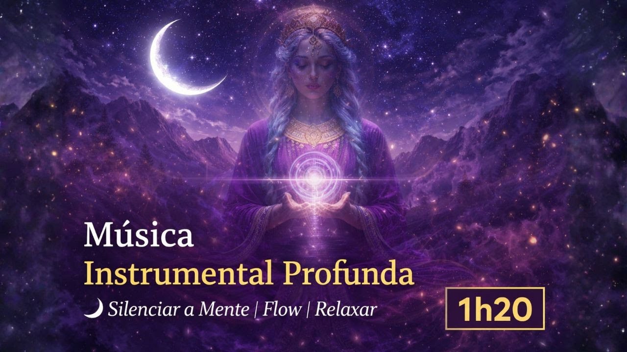 Música Instrumental Profunda 🌙 1h20 para Silenciar a Mente, Entrar em Flow e Relaxar